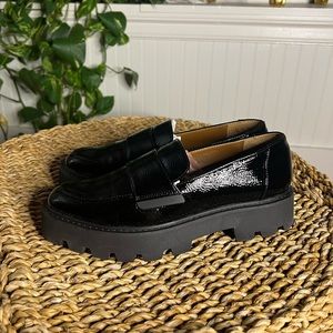 Patent Franco Sarto Platform loafers
